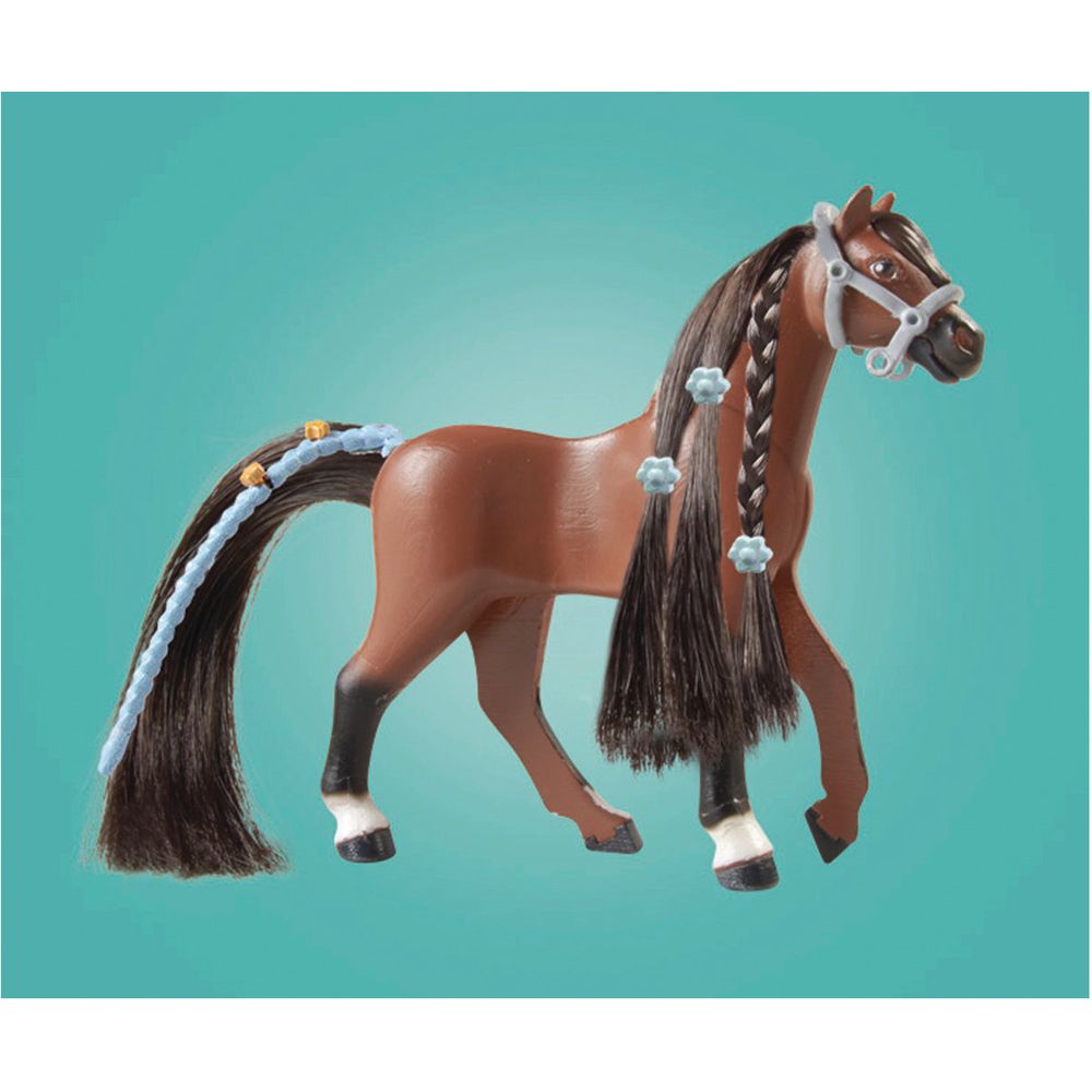 Playmobil - Equestrian Jumping Arena with Zoe and Blaze Playset - Preschool