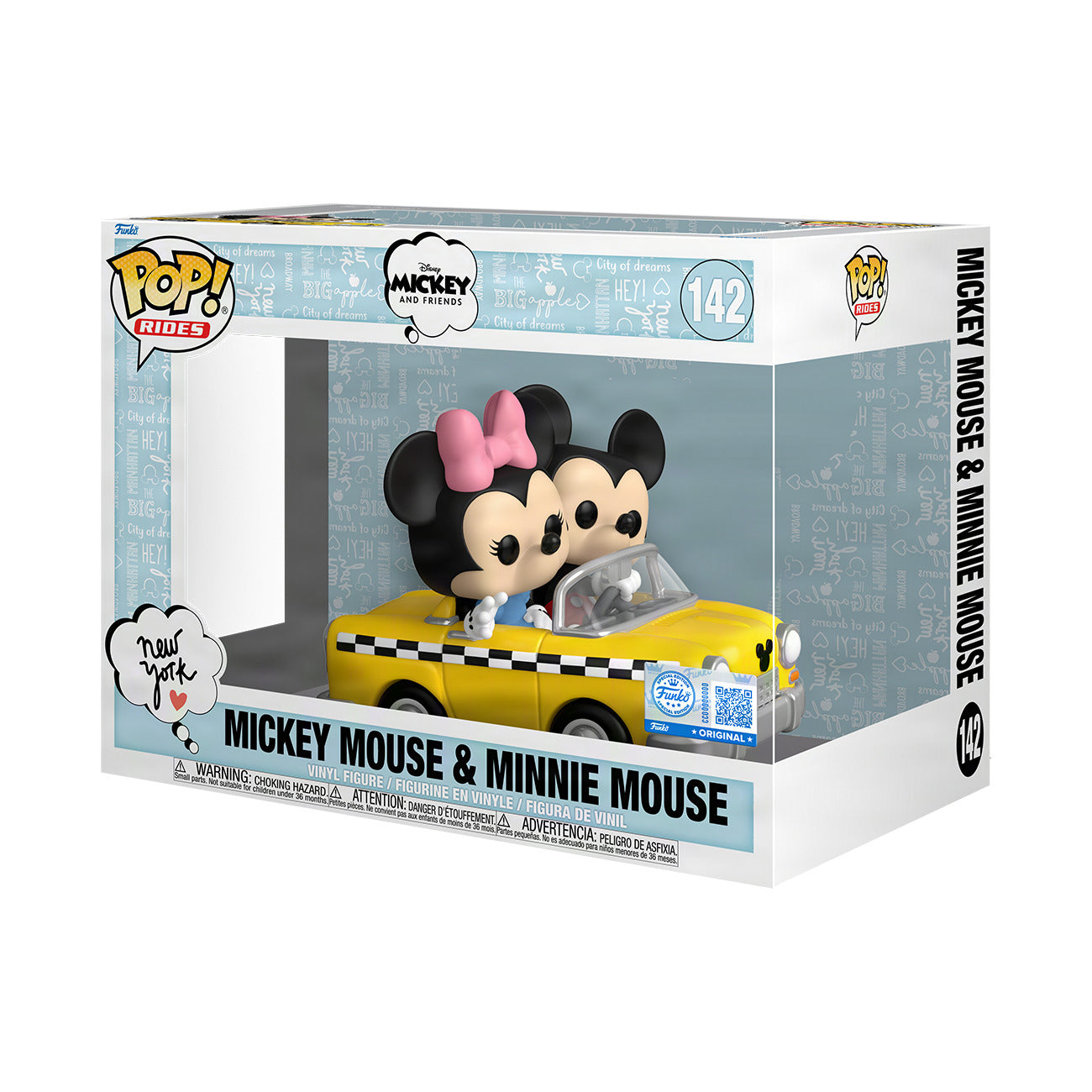 Funko - Exclusive Pop! Rides Super Deluxe Mickey Mouse & Minnie Mouse - World of Funko