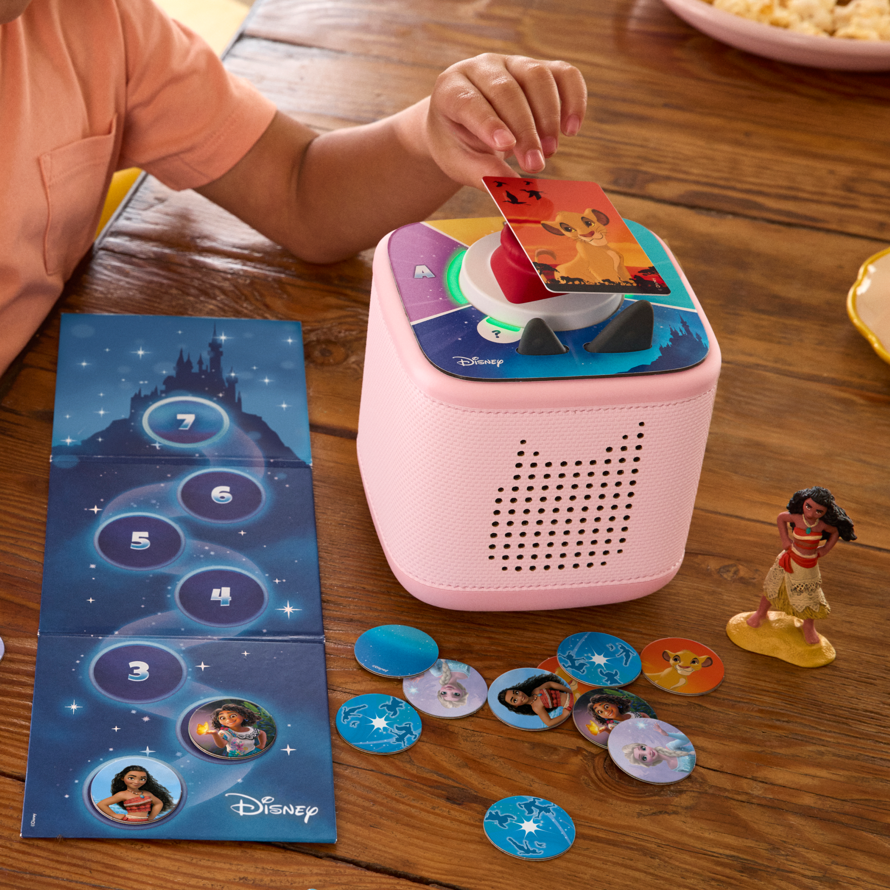 Tonies - Exclusive Toniebox 2 Disney Bundle: Cloud Pink - Electronics