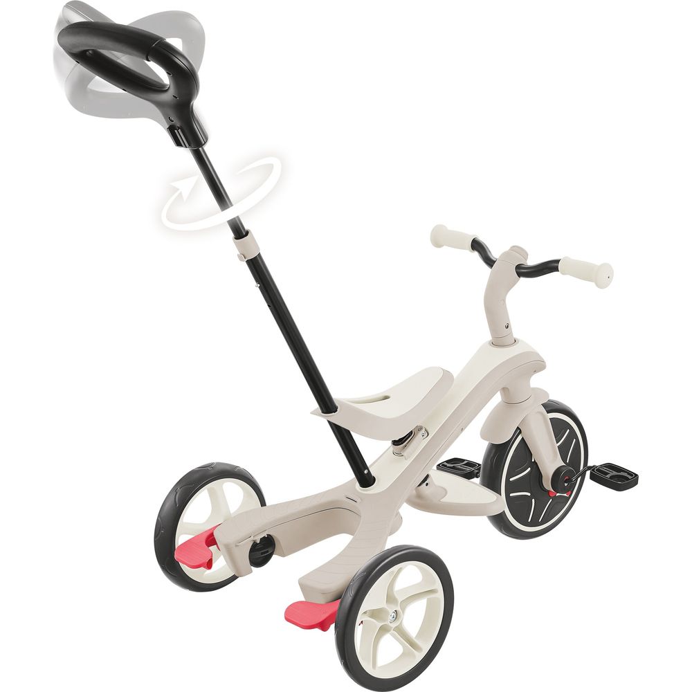 Globber - Explorer Trike Eco 4-in-1 - Coconut - Outdoor