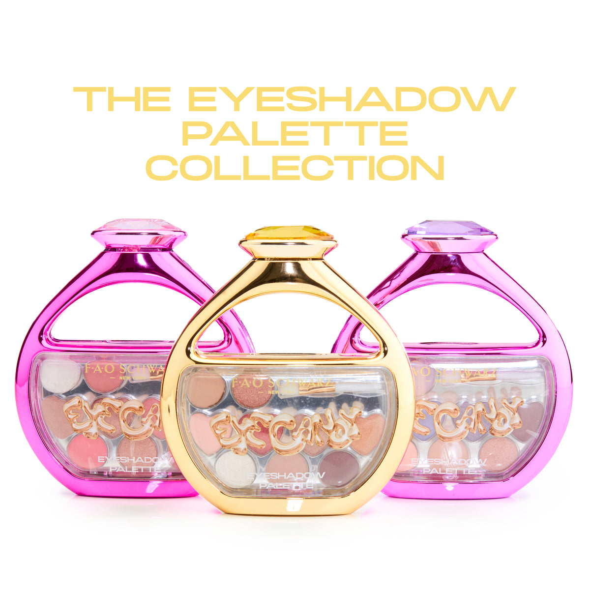 FAO Schwarz - Eye Candy Eyeshadow Palette – Glow Getter - Fashion Activity and Roleplay