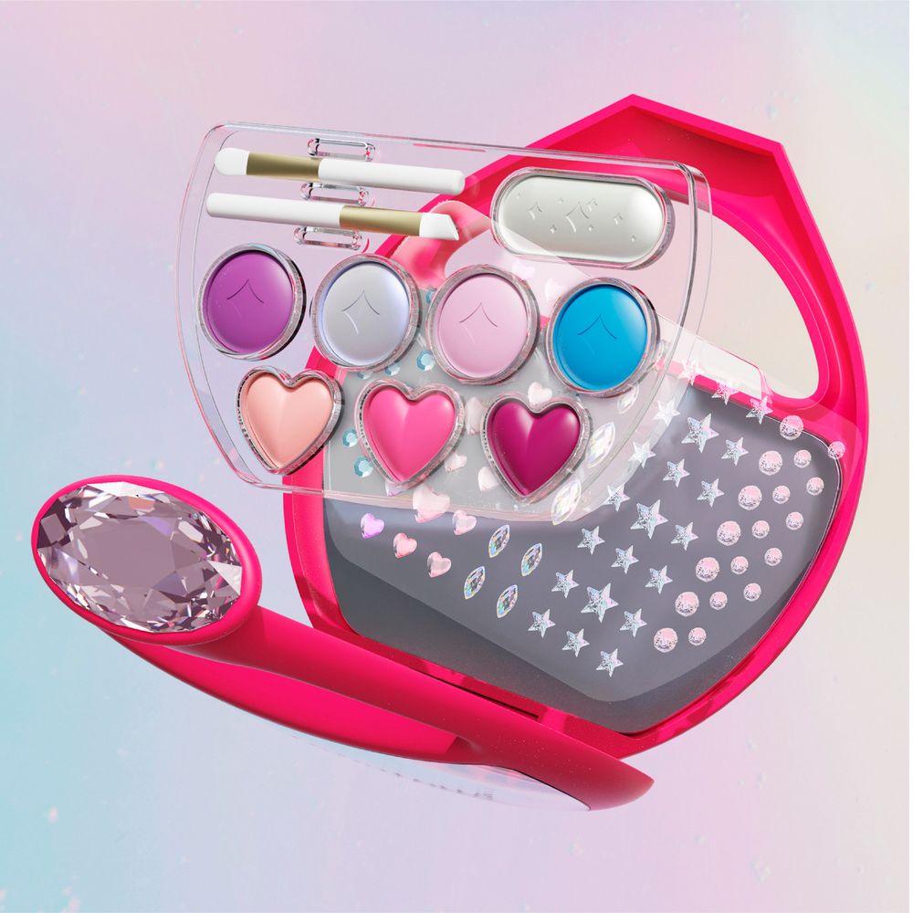 FAO Schwarz - Eye & Lip Compact 7-Piece Set - Fashion Activity and Roleplay