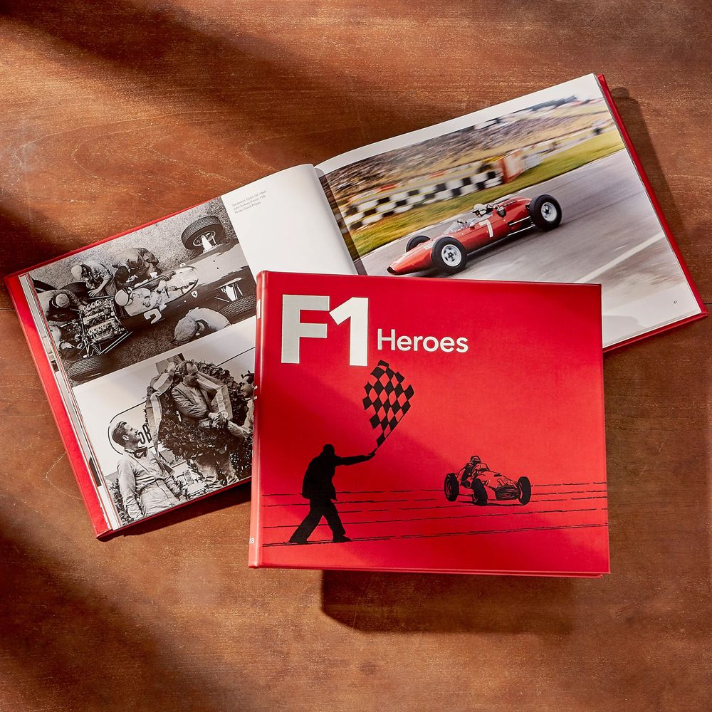 Graphic Image - F1 Heroes Book Leather Edition - Books