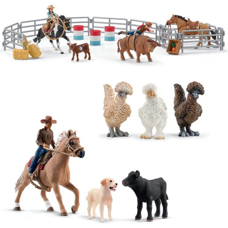Schleich - FAO Exclusive Farm World Diorama Bundle - STEM