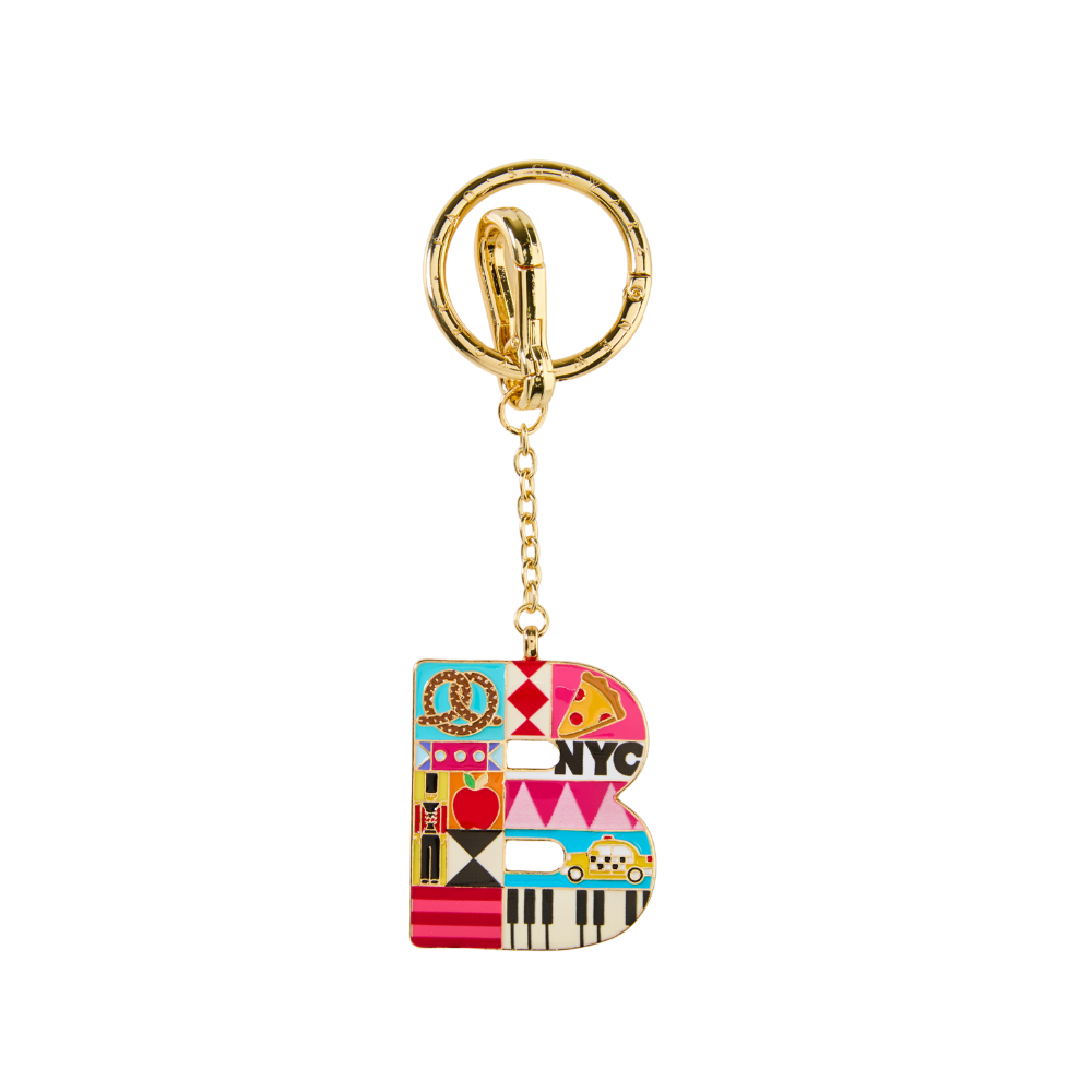 FAO Schwarz - FAO Initial Keychain - B - Souvenirs