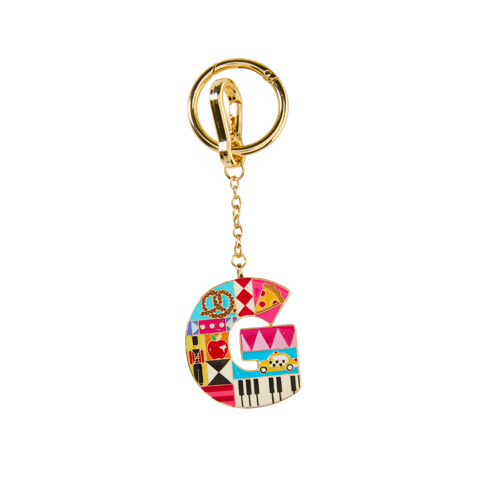 FAO Schwarz - FAO Initial Keychain - G - Souvenirs