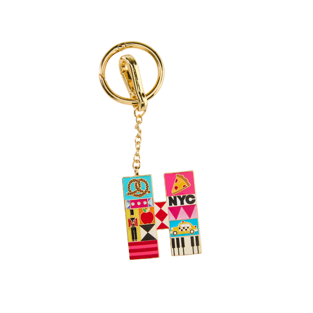 FAO Schwarz - FAO Initial Keychain - H - Souvenirs