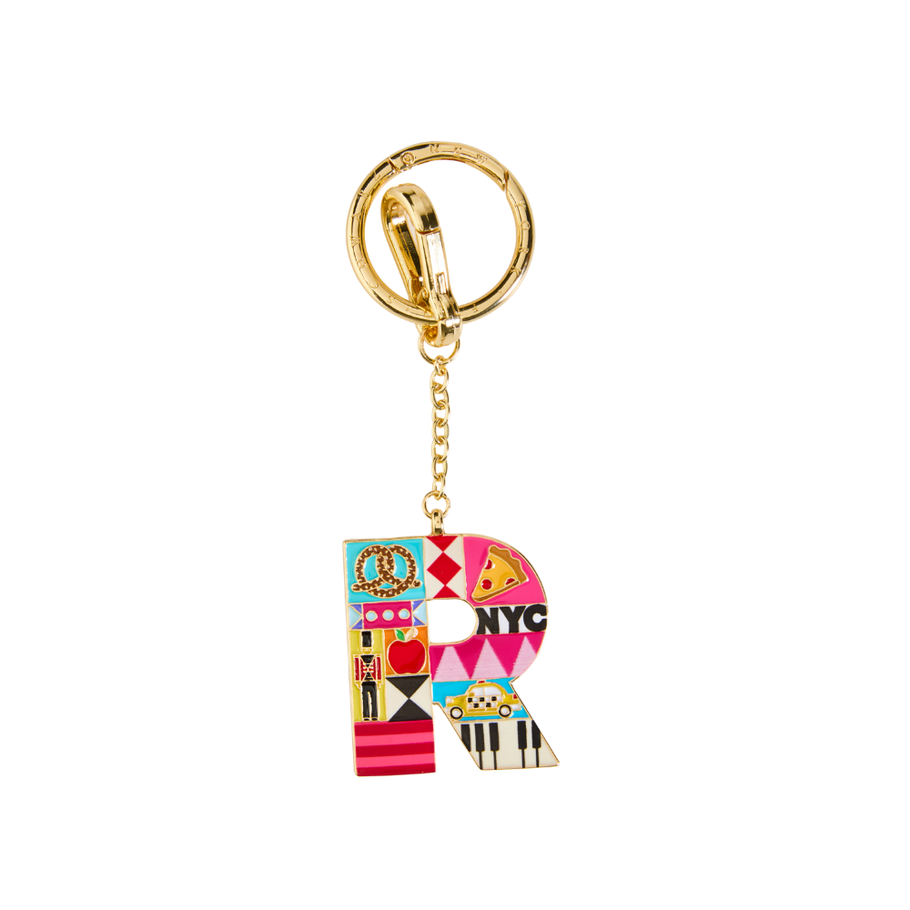 FAO Schwarz - FAO Initial Keychain - R - Souvenirs