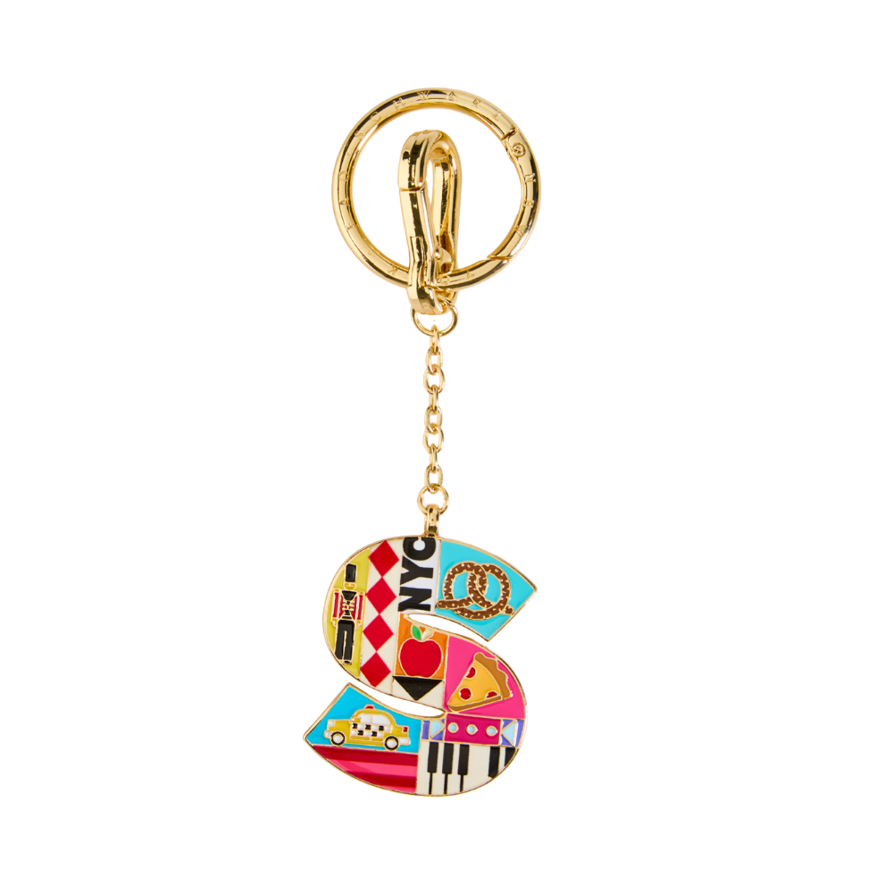 FAO Schwarz - FAO Initial Keychain - S - Souvenirs