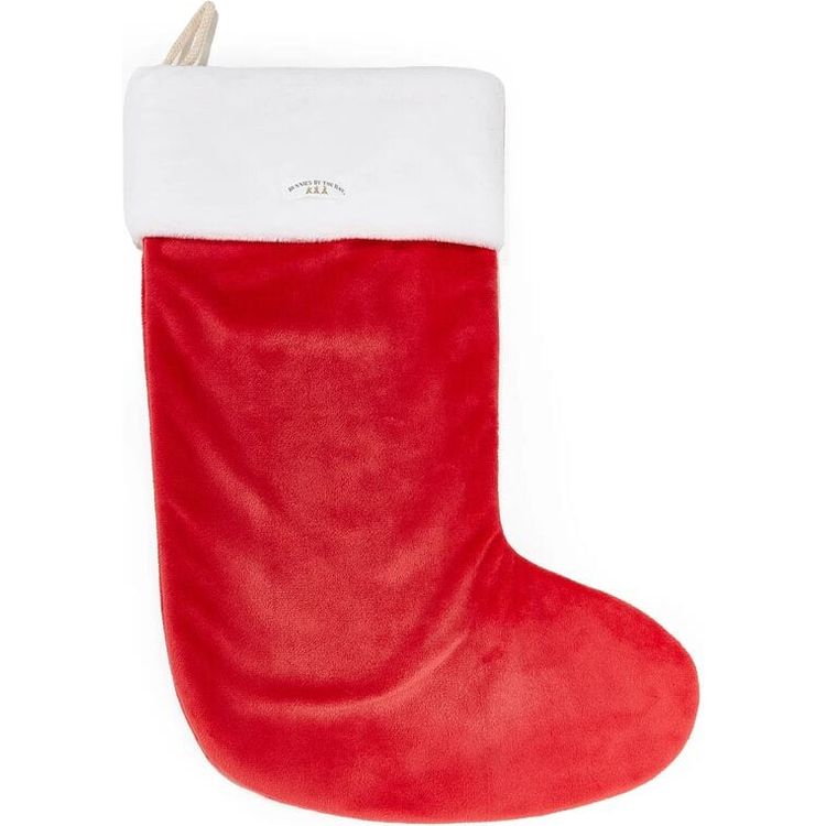 Bunnies By The Bay - FAO Schwarz Red Christmas Stocking - Holiday