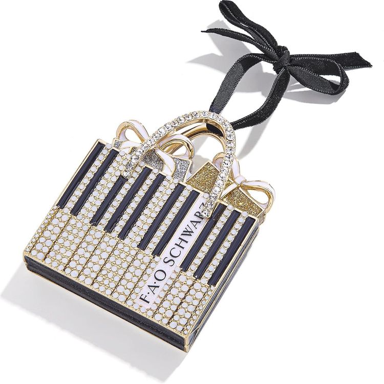 Minibar by BaubleBar - FAO Shopping Bag Ornament - Holiday