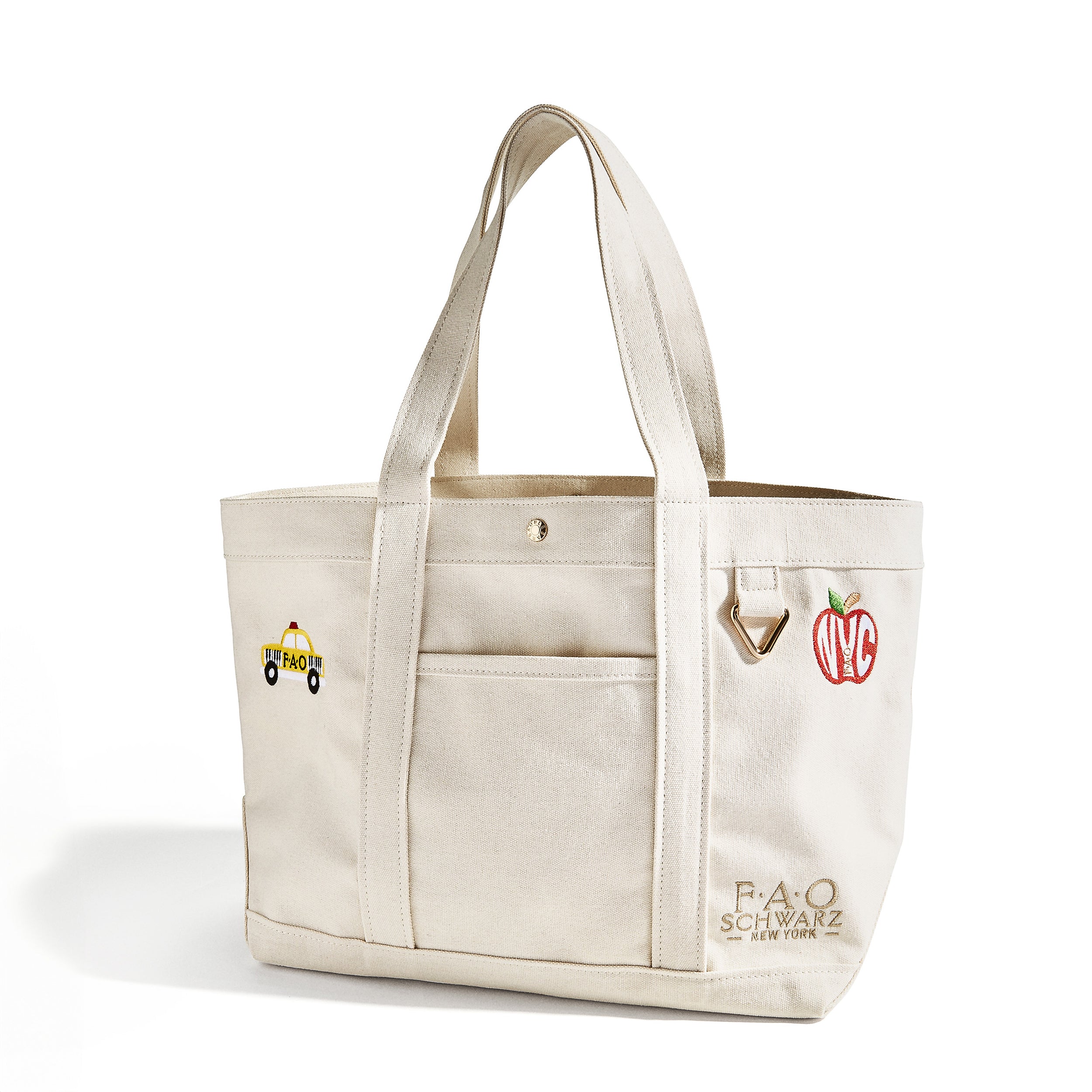 Minibar by BaubleBar - FAO x BaubleBar Medium Tote Bag - Neutral - Trend Accessories