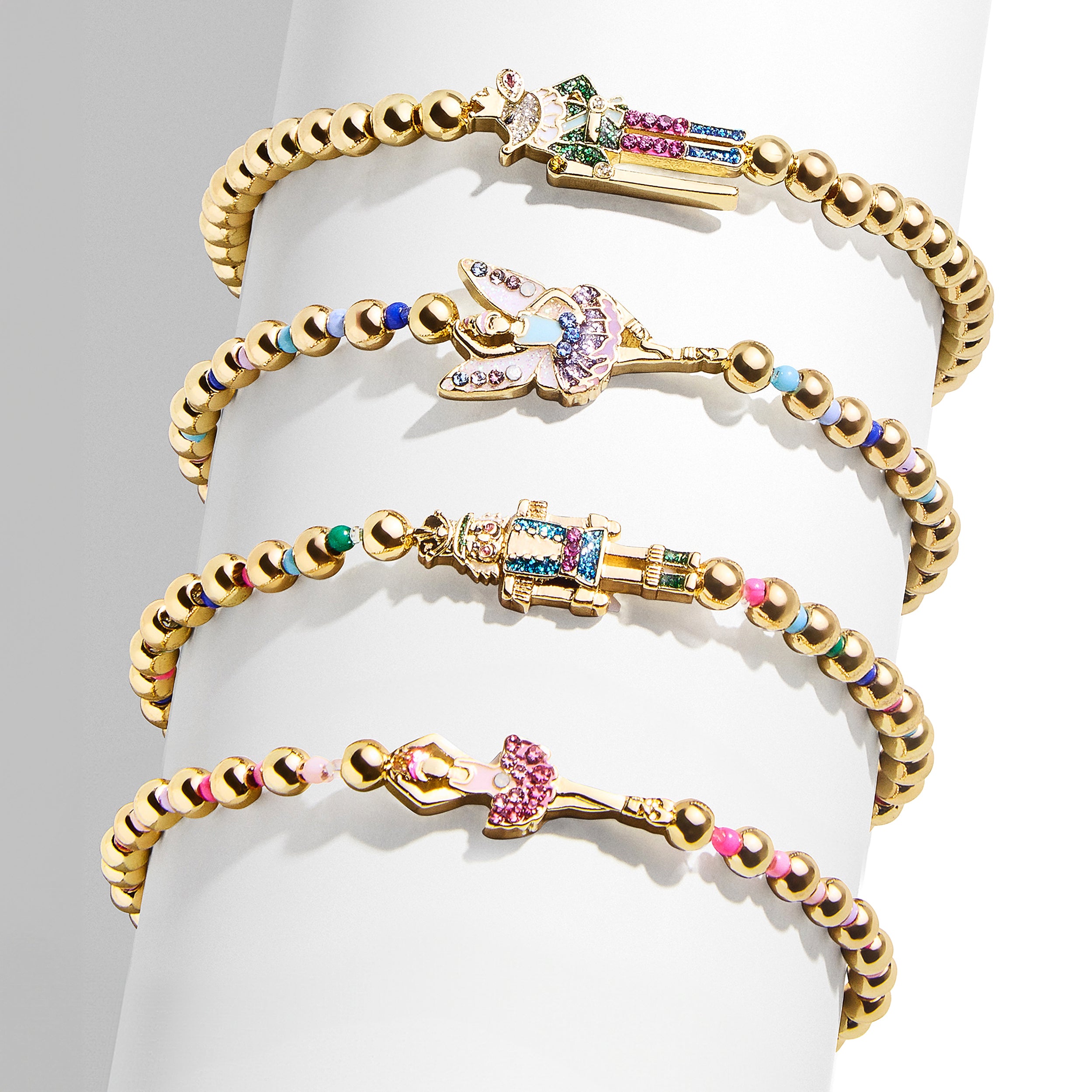 Minibar by BaubleBar - FAO x MiniBar Nutcracker Pisa Bracelet Set - Trend Accessories