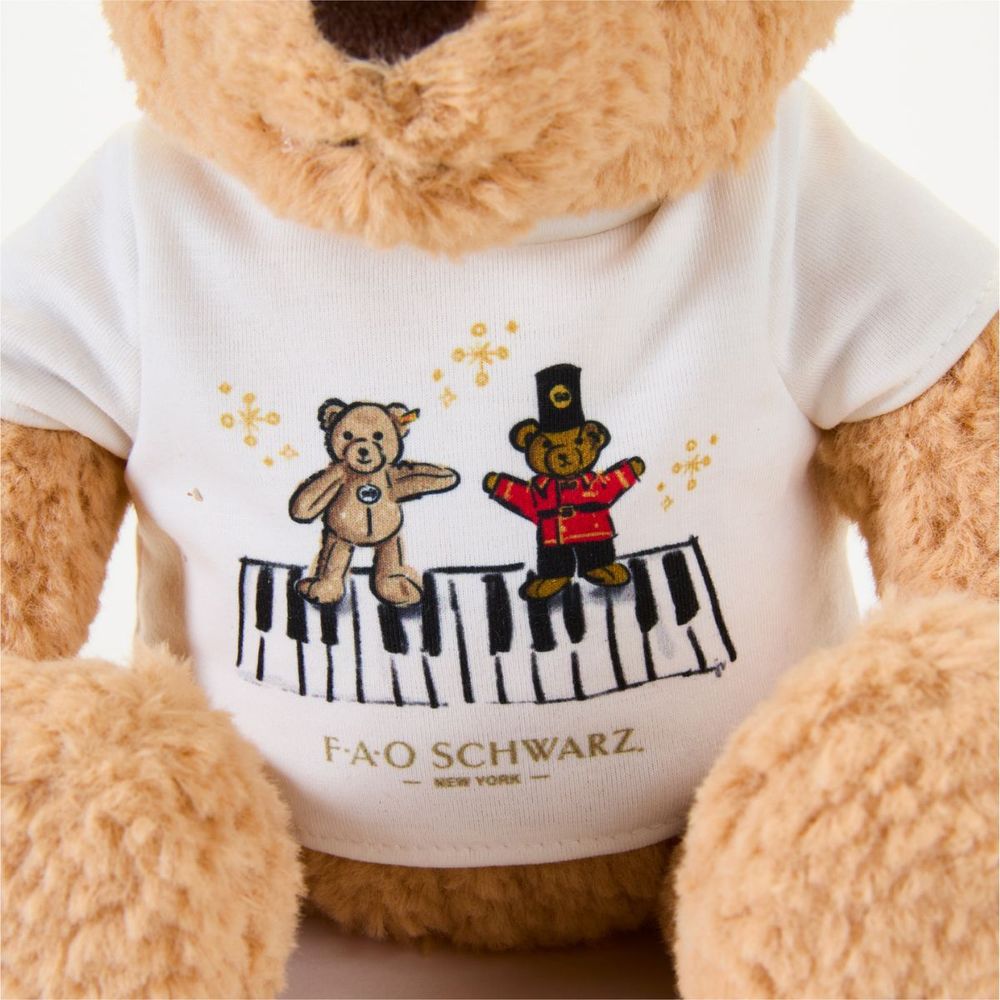 Steiff North America, Inc. - FAO x Steiff Teddy Bear with T-Shirt - Plush