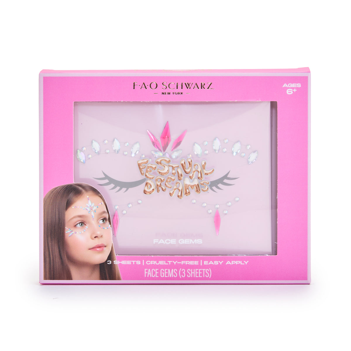 FAO Schwarz - Face Gems – Festival Dreams - Fashion Activity and Roleplay