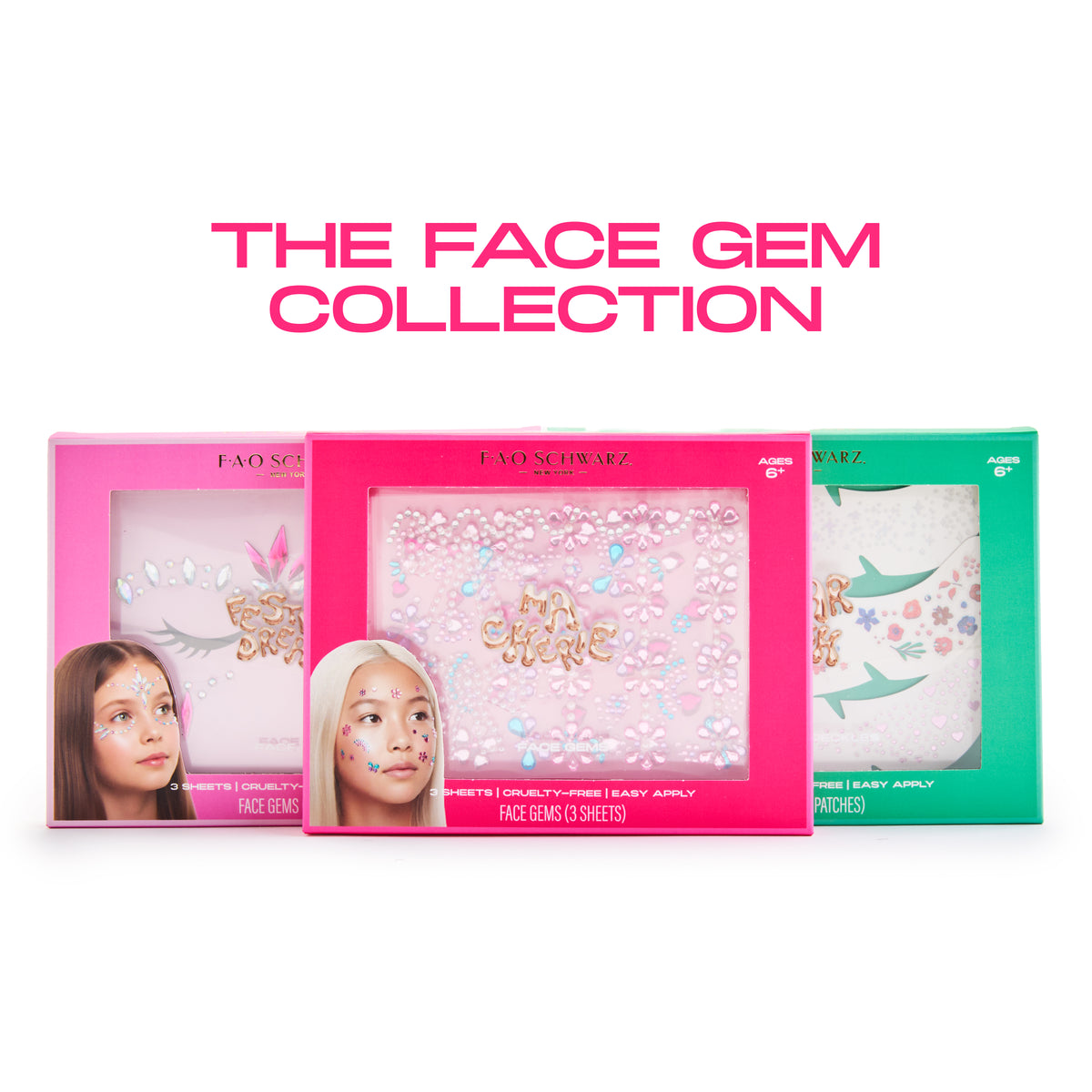 FAO Schwarz - Face Gems – Ma Cherie - Fashion Activity and Roleplay