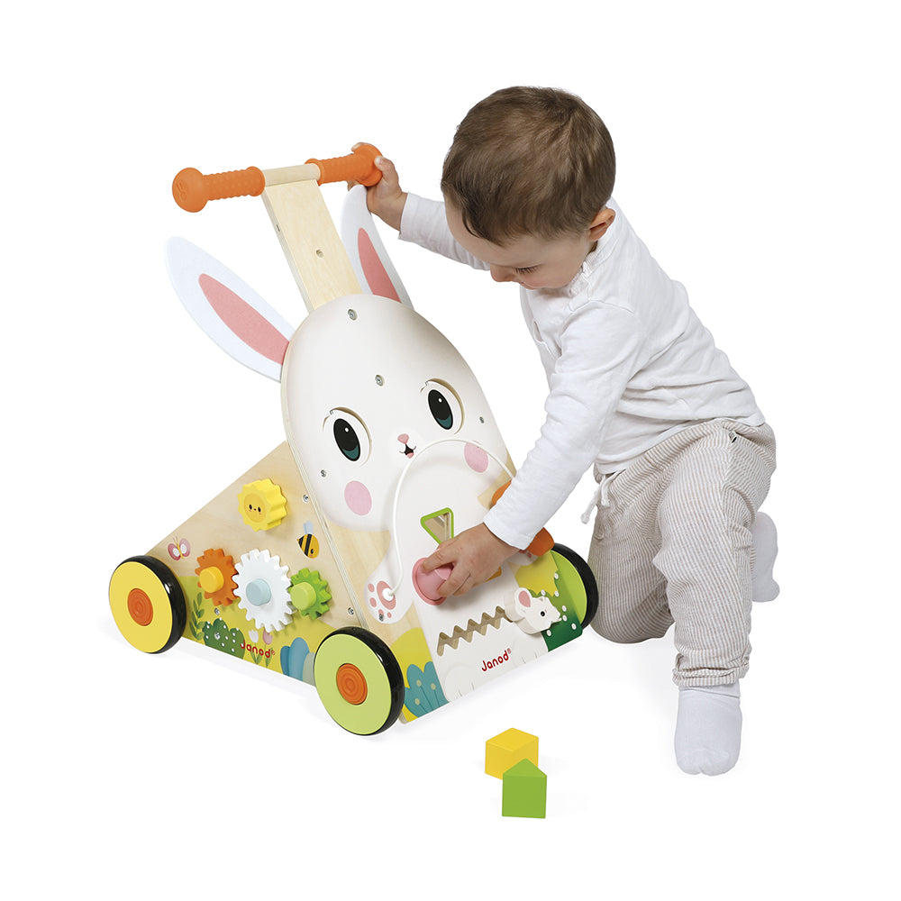Janod - Farm Multi-Activity Baby Walker - Infants