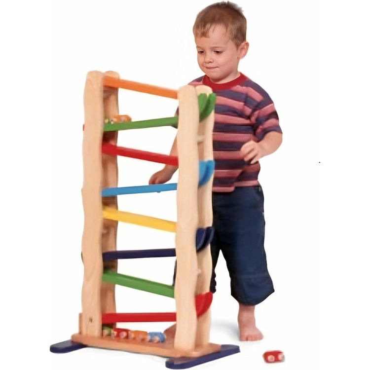 Hape - Fast Flip Racetrack - Preschool