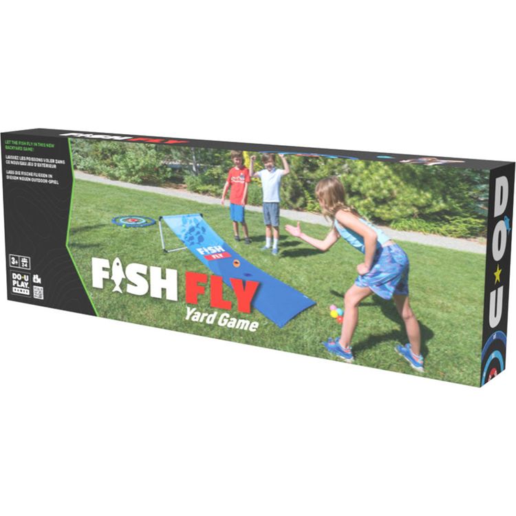 DO-U-PLAY - Fish Fly Yard Game - Outdoor