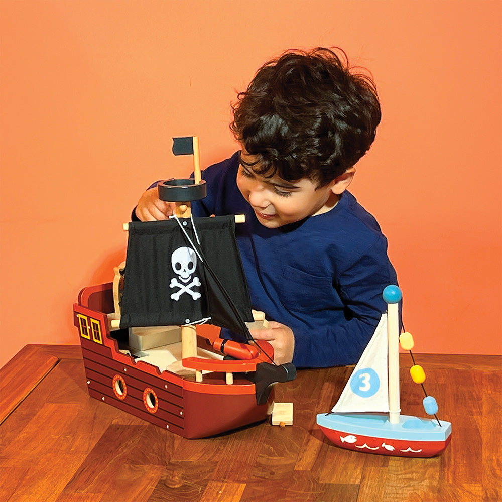 Mentari - Fishbones Pirate Ship - Preschool