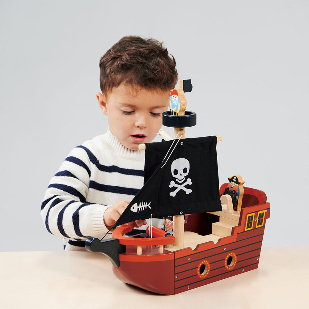 Mentari - Fishbones Pirate Ship - Preschool