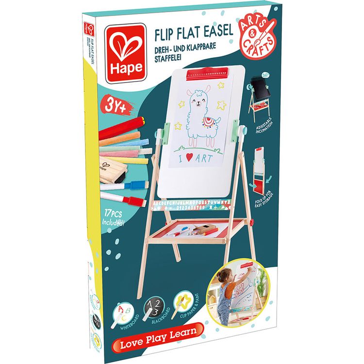 Hape - Flip Flat Easel - Creativity