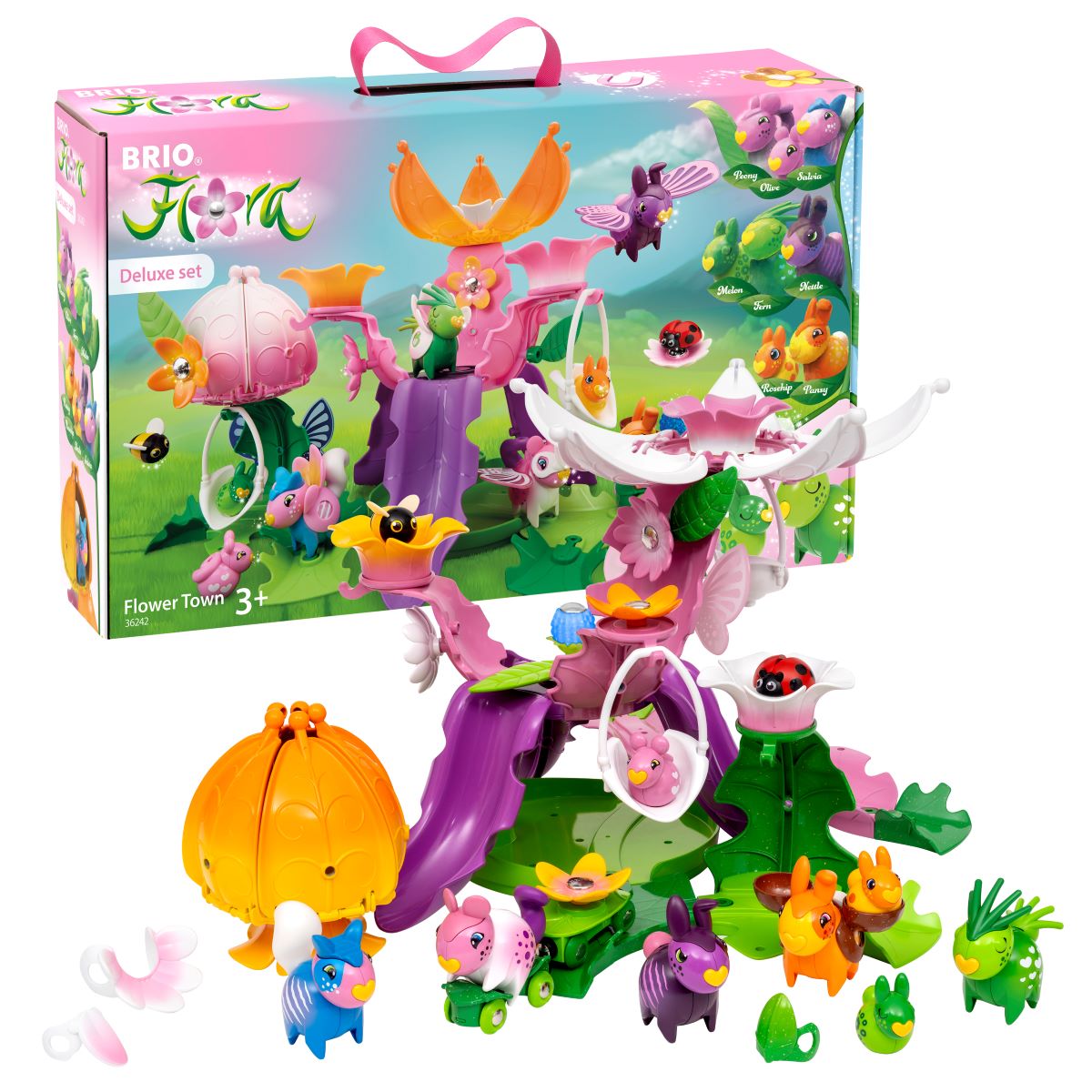 Brio - Flora Flower Town Playset - Preschool