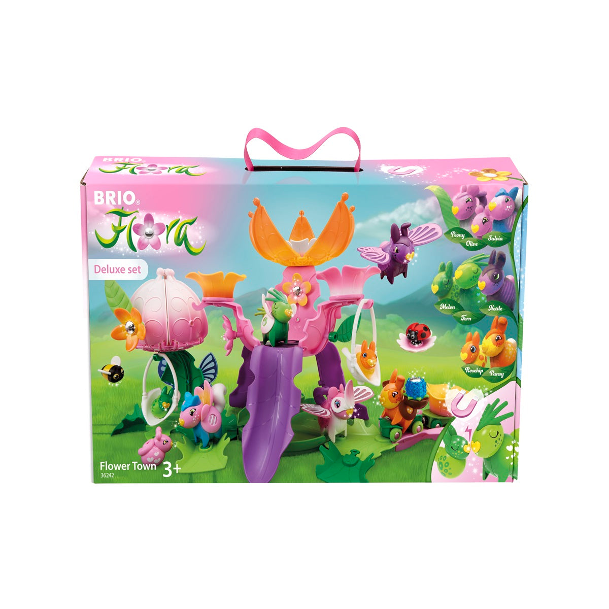 Brio - Flora Flower Town Playset - Preschool