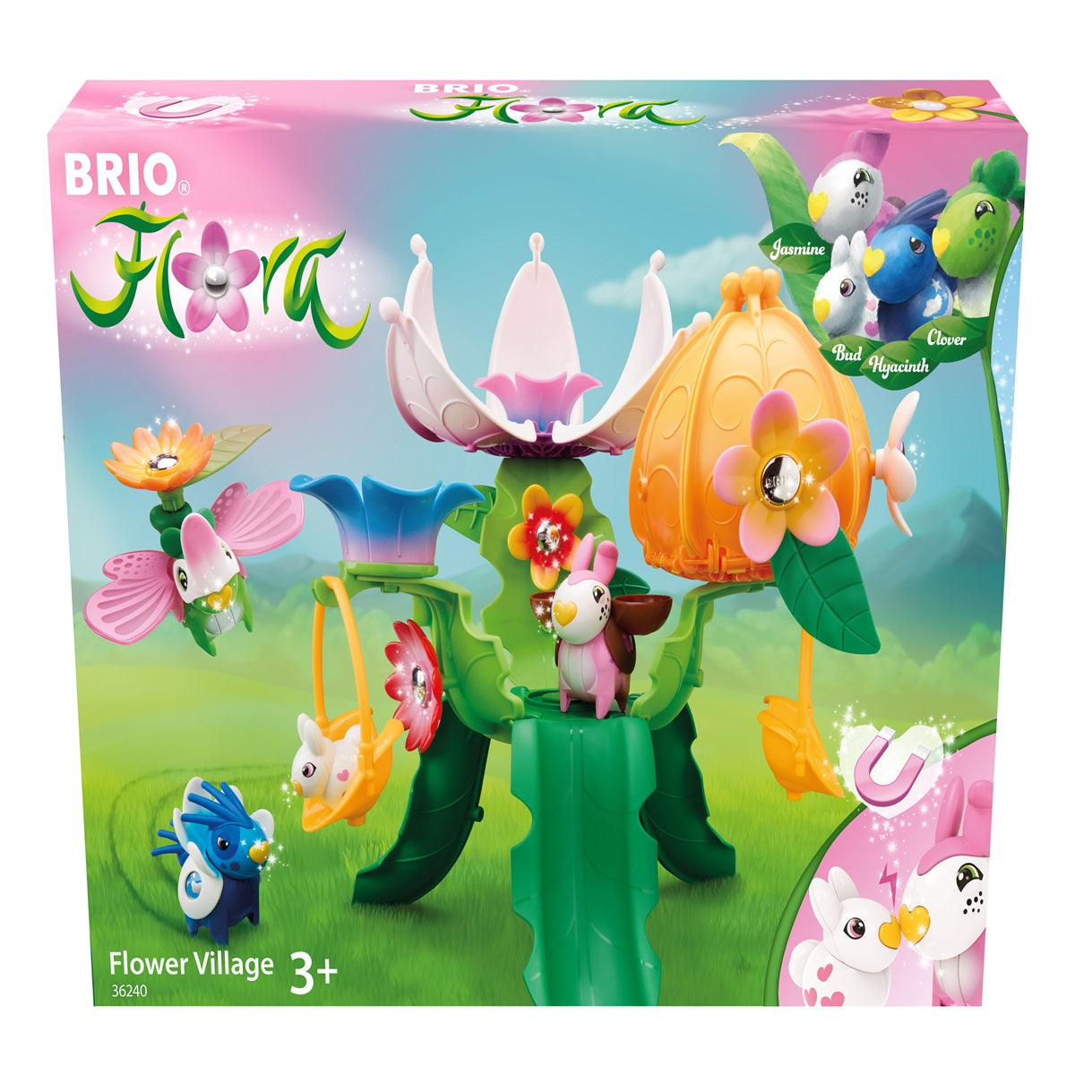 Brio - Flora Flower Village Playset - Preschool