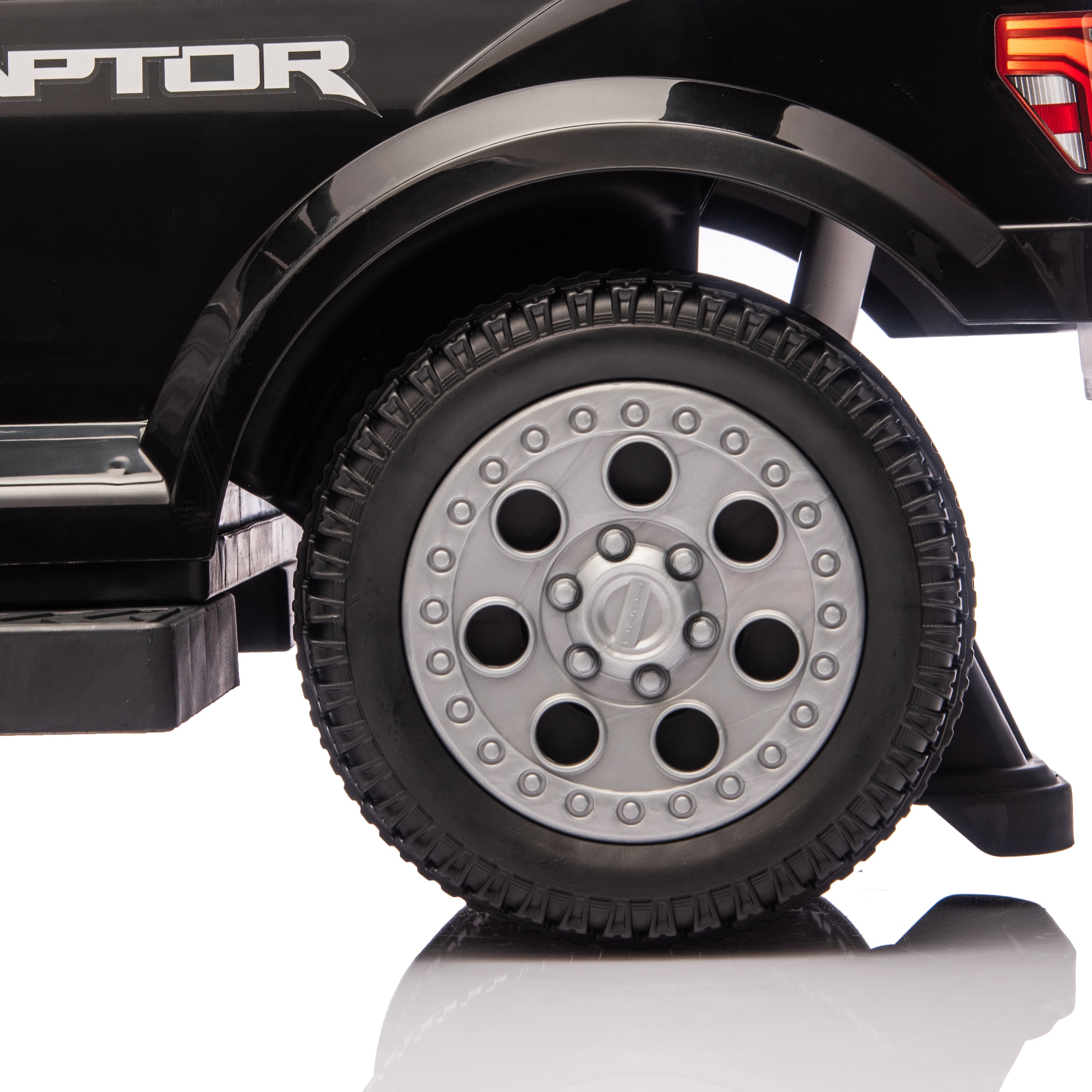Freddo - Ford Raptor 3-in-1 Push Ride On Toy Car - Black - Outdoor