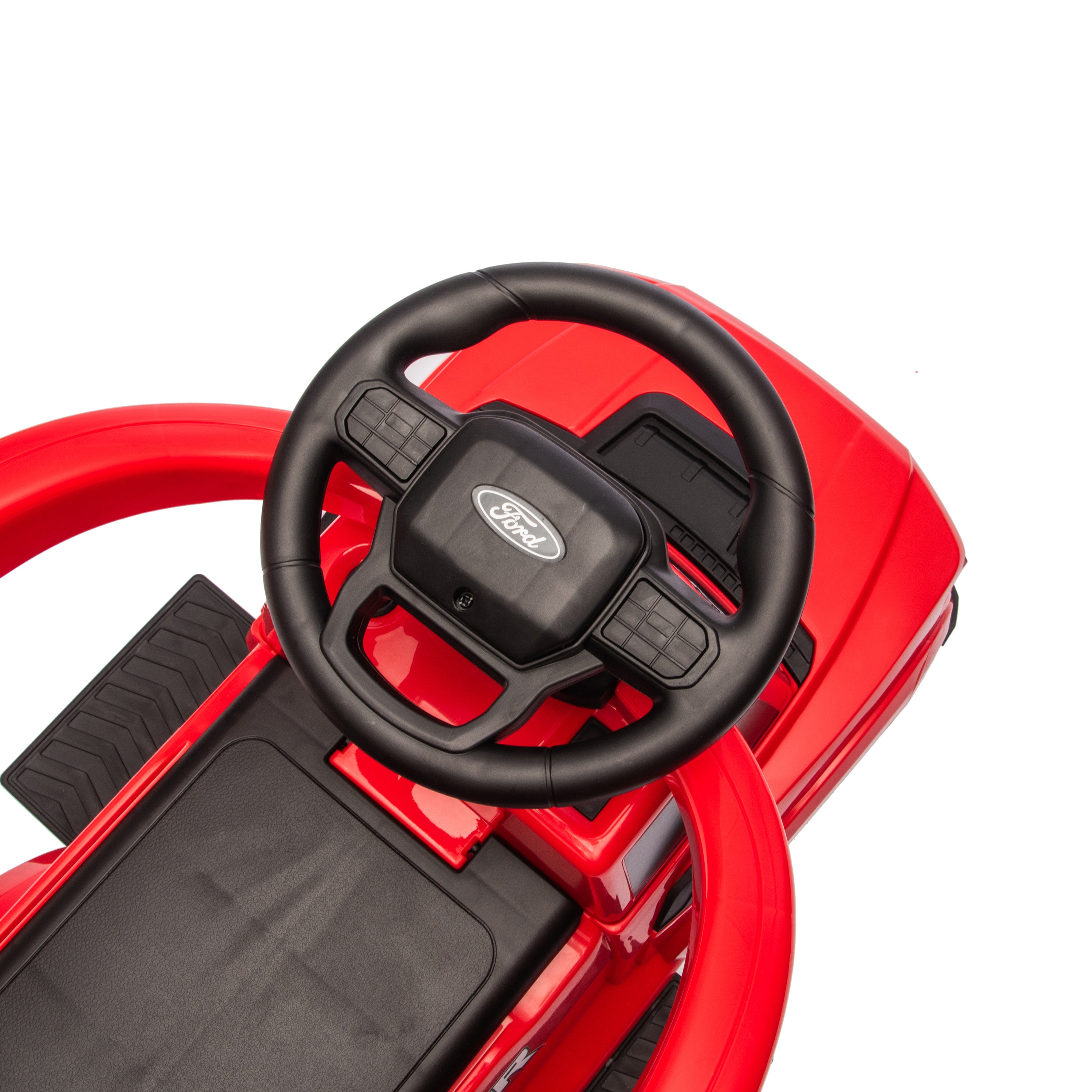Freddo - Ford Raptor 3-in-1 Push Ride On Toy Car - Red - Outdoor