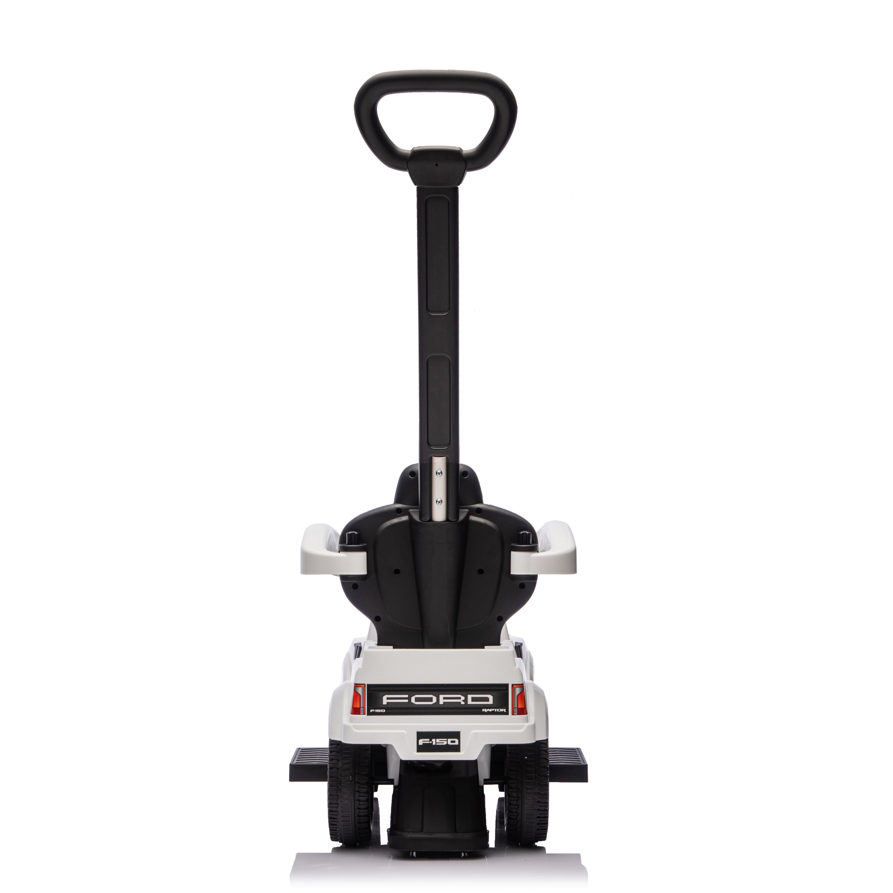 Freddo - Ford Raptor 3-in-1 Push Ride On Toy Car - White - Outdoor