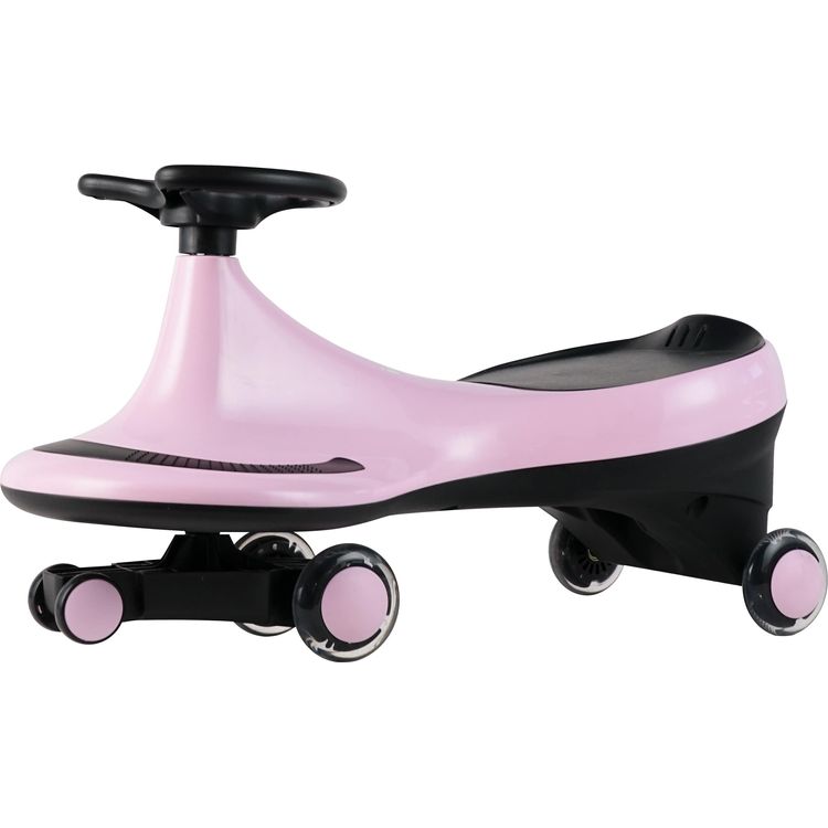 Freddo - Freddo Toys Swing Car with Flashing Wheels - Pink - Outdoor