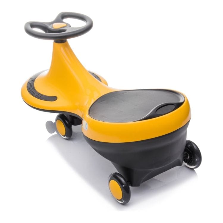 Freddo - Freddo Toys Swing Car with Flashing Wheels - Yellow - Outdoor