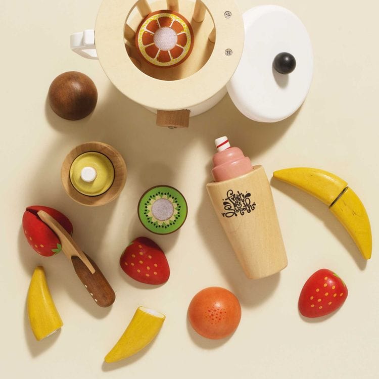 Le Toy Van - Fruit & Smoothie Blender Set - 20 Pieces - Preschool