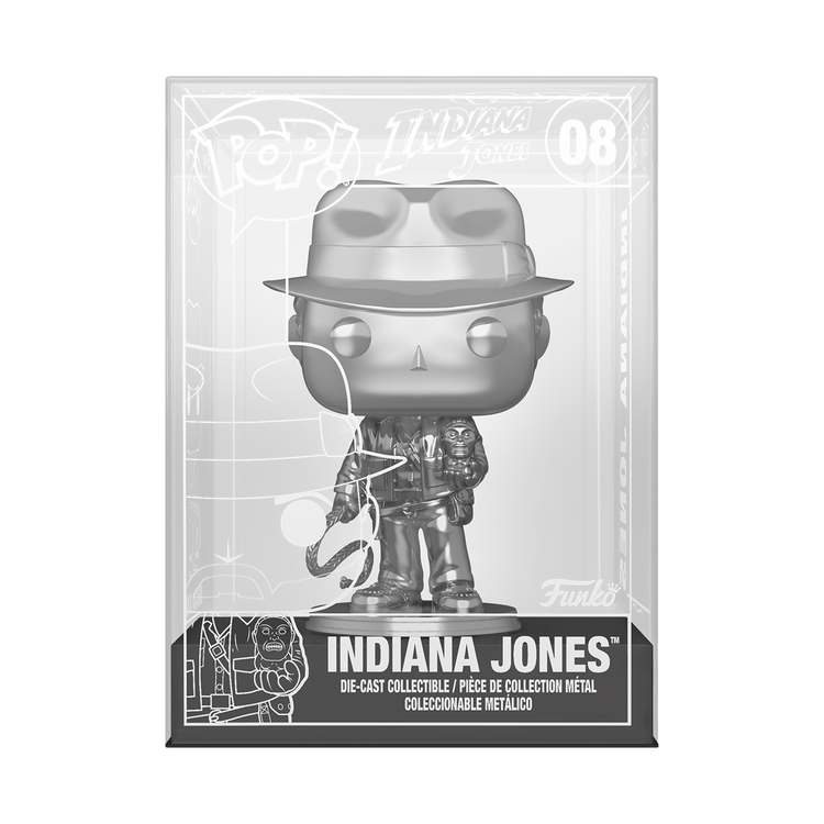 Funko - Funko POP! Die-Cast Indiana Jones with Idol - World of Funko