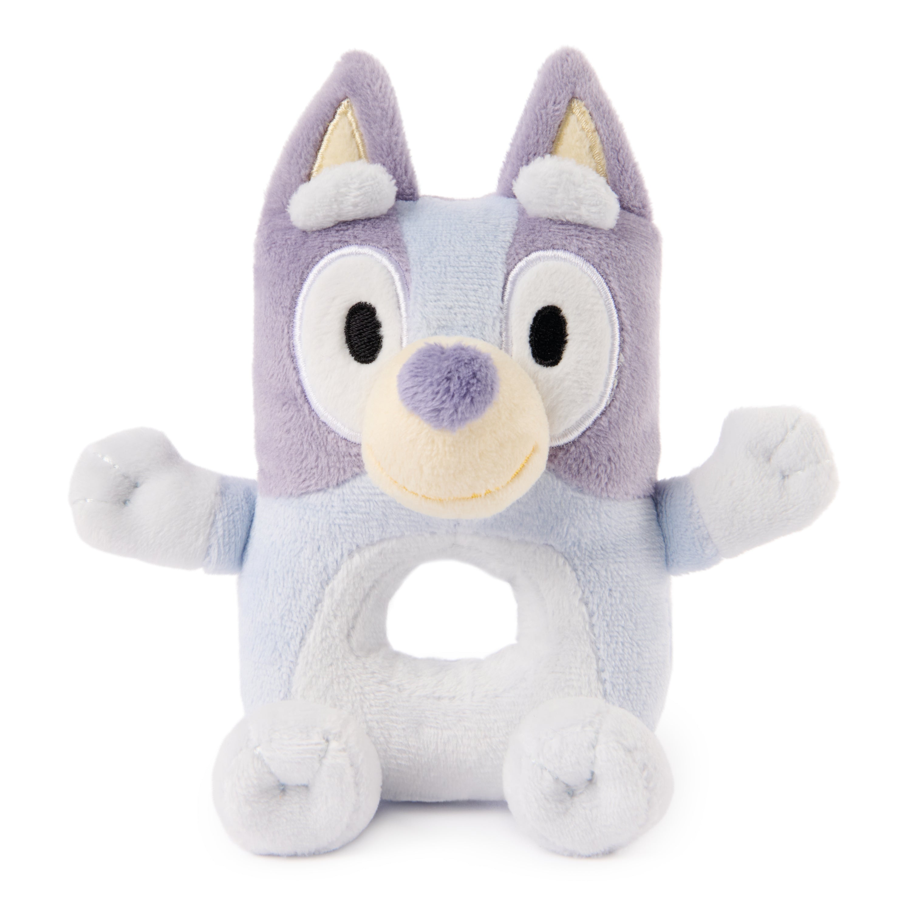 Gund - GUND Bluey Plush Ring Rattle - 6” - World Of Bluey