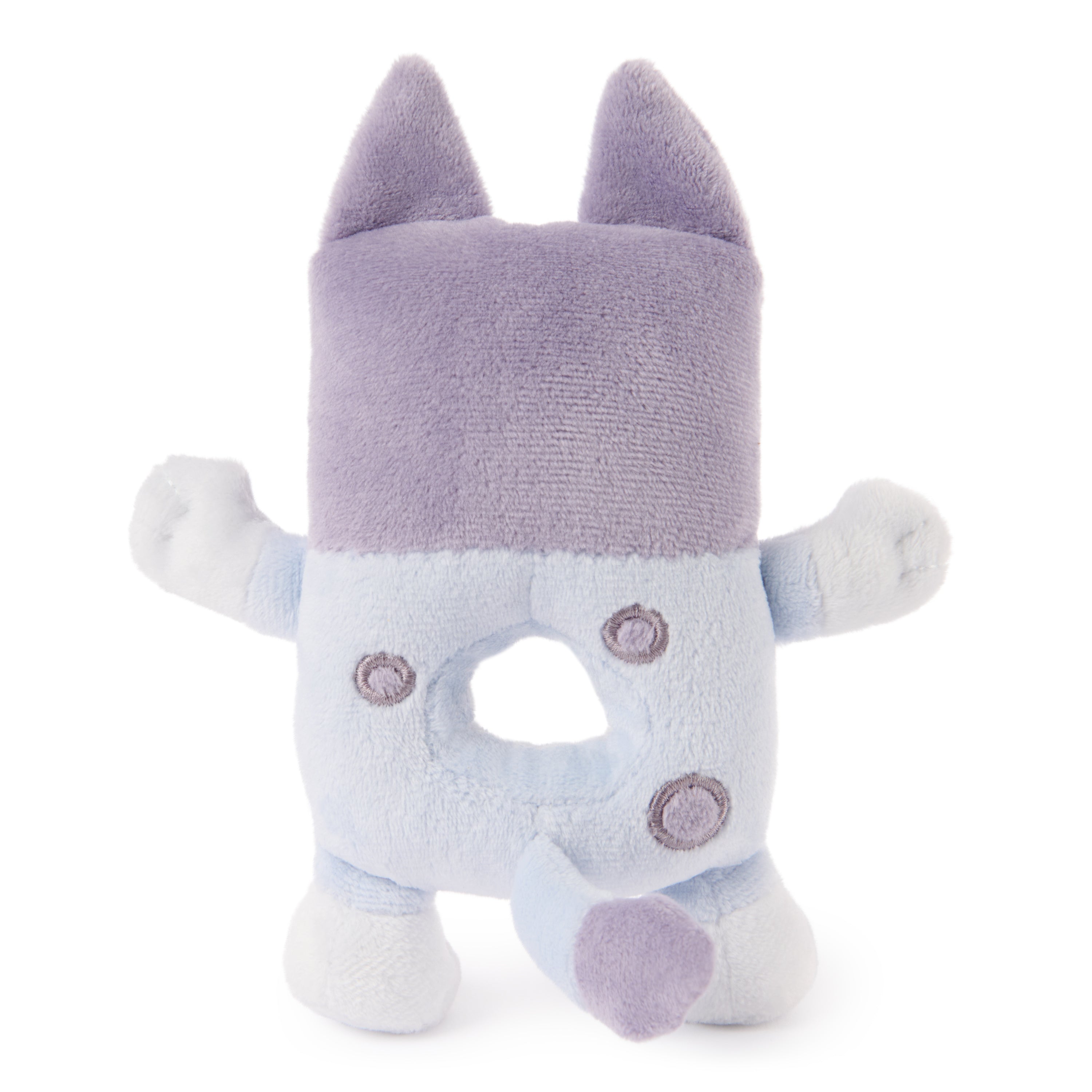 Gund - GUND Bluey Plush Ring Rattle - 6” - World Of Bluey