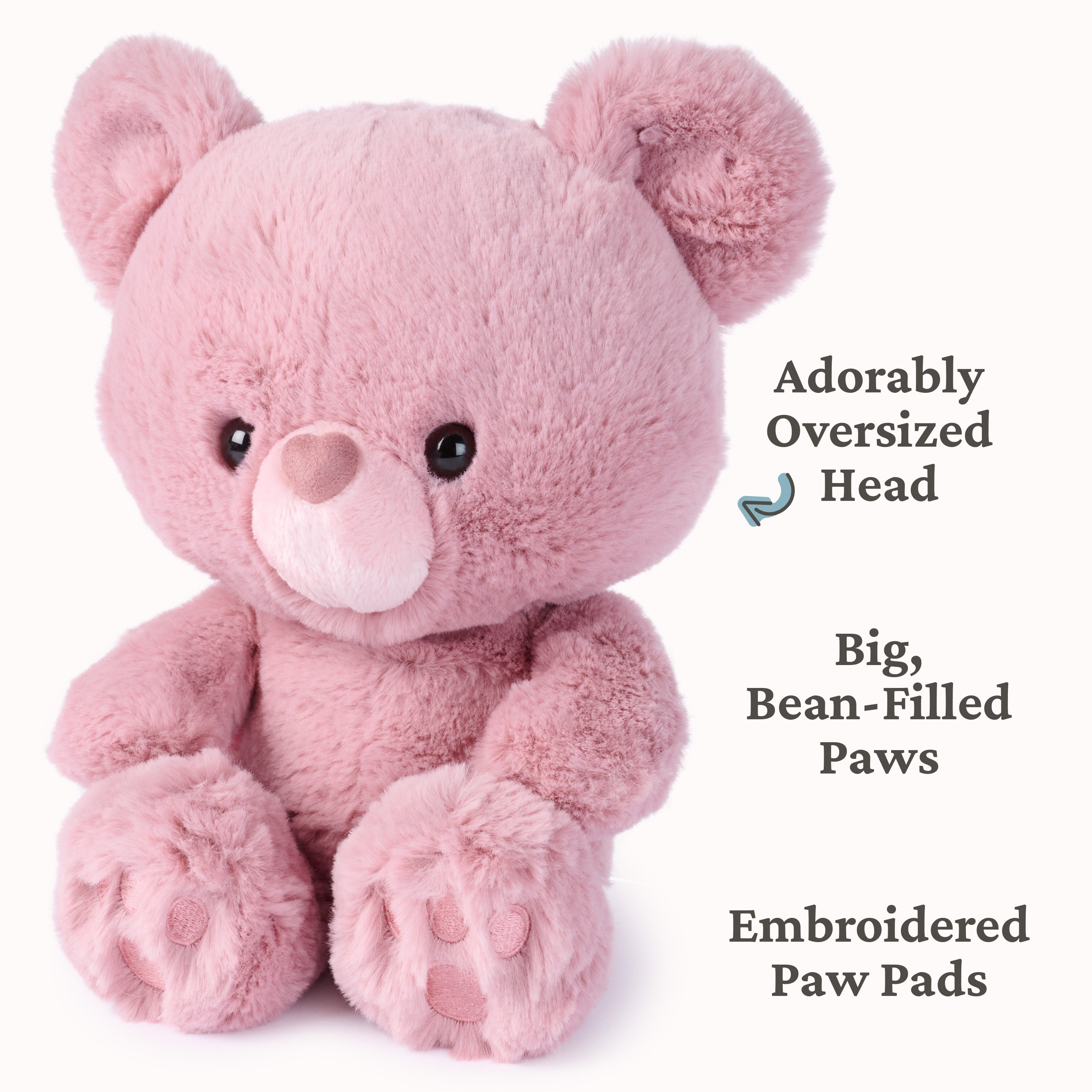 Gund - GUND Rose Kai Plush Teddy Bear - 10” - Plush