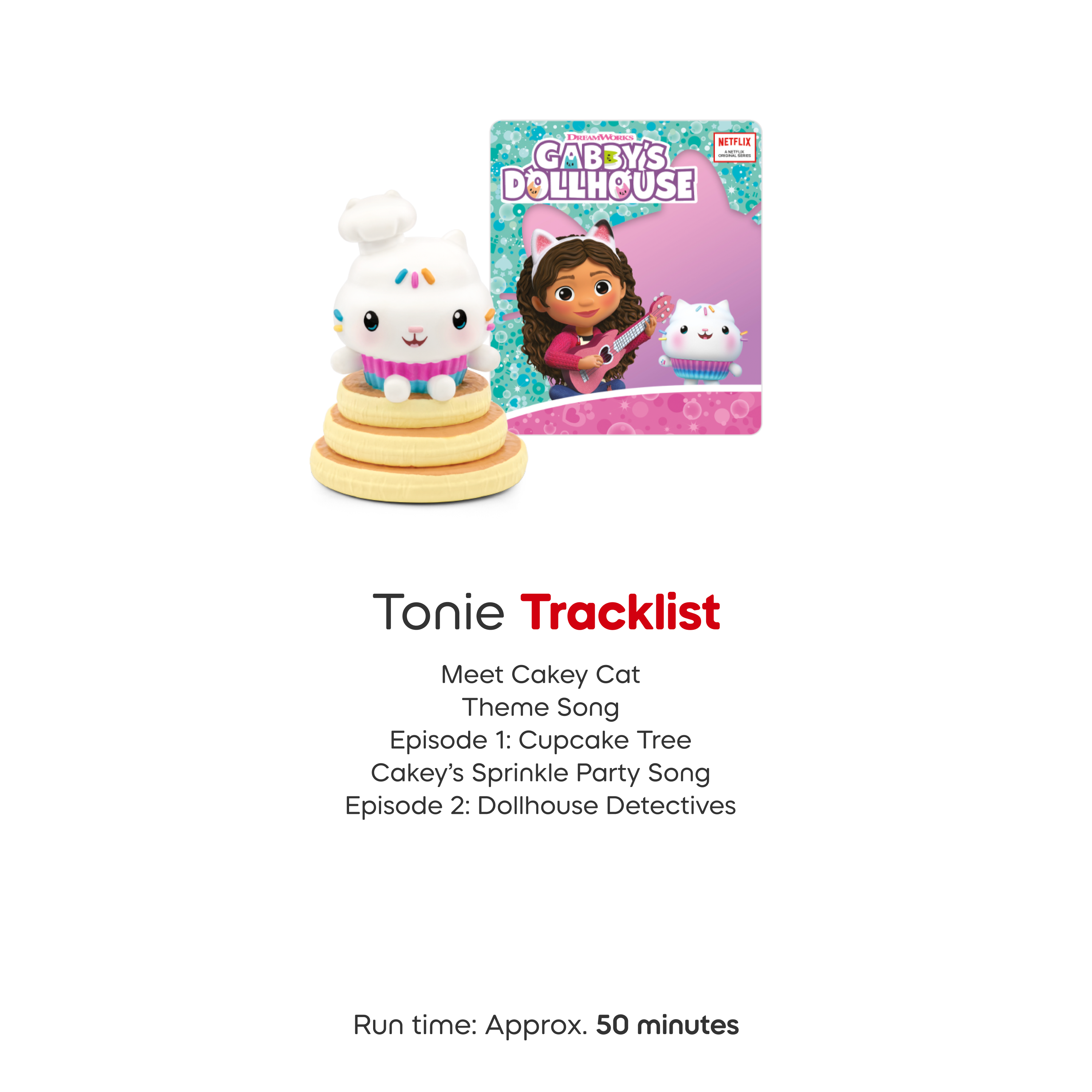 Tonies - Gabby's Dollhouse: Cakey Cat Tonie - Electronics