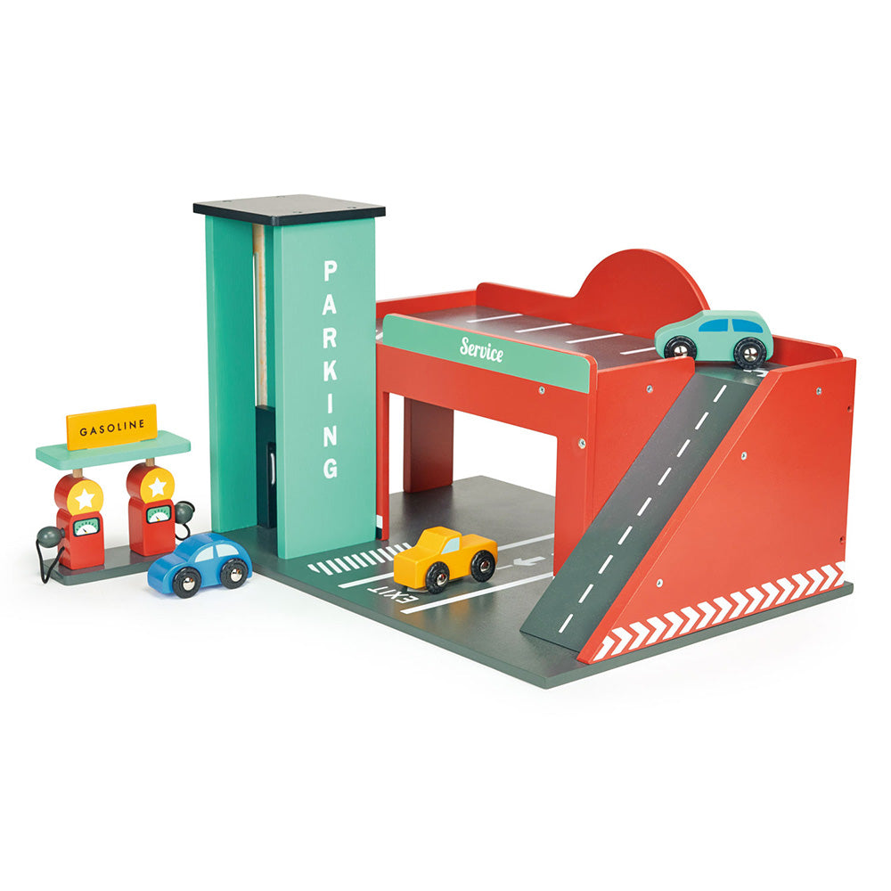 Mentari - Gas Station Playset - Preschool