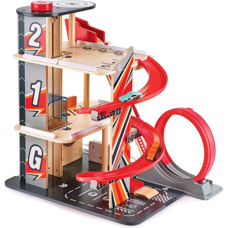Hape - Gearhead Stunt Garage - Preschool