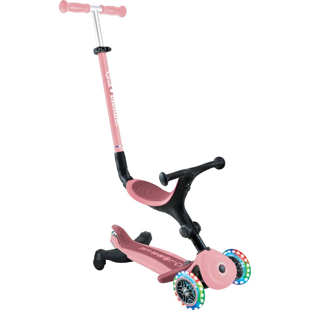 Globber - Go Up Active 360 Scooter - Pastel Pink - Outdoor