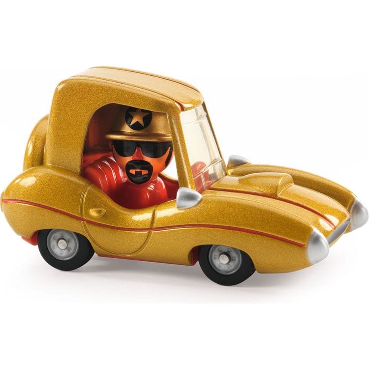 Djeco - Golden Star Crazy Motors Car Toy - Vehicles