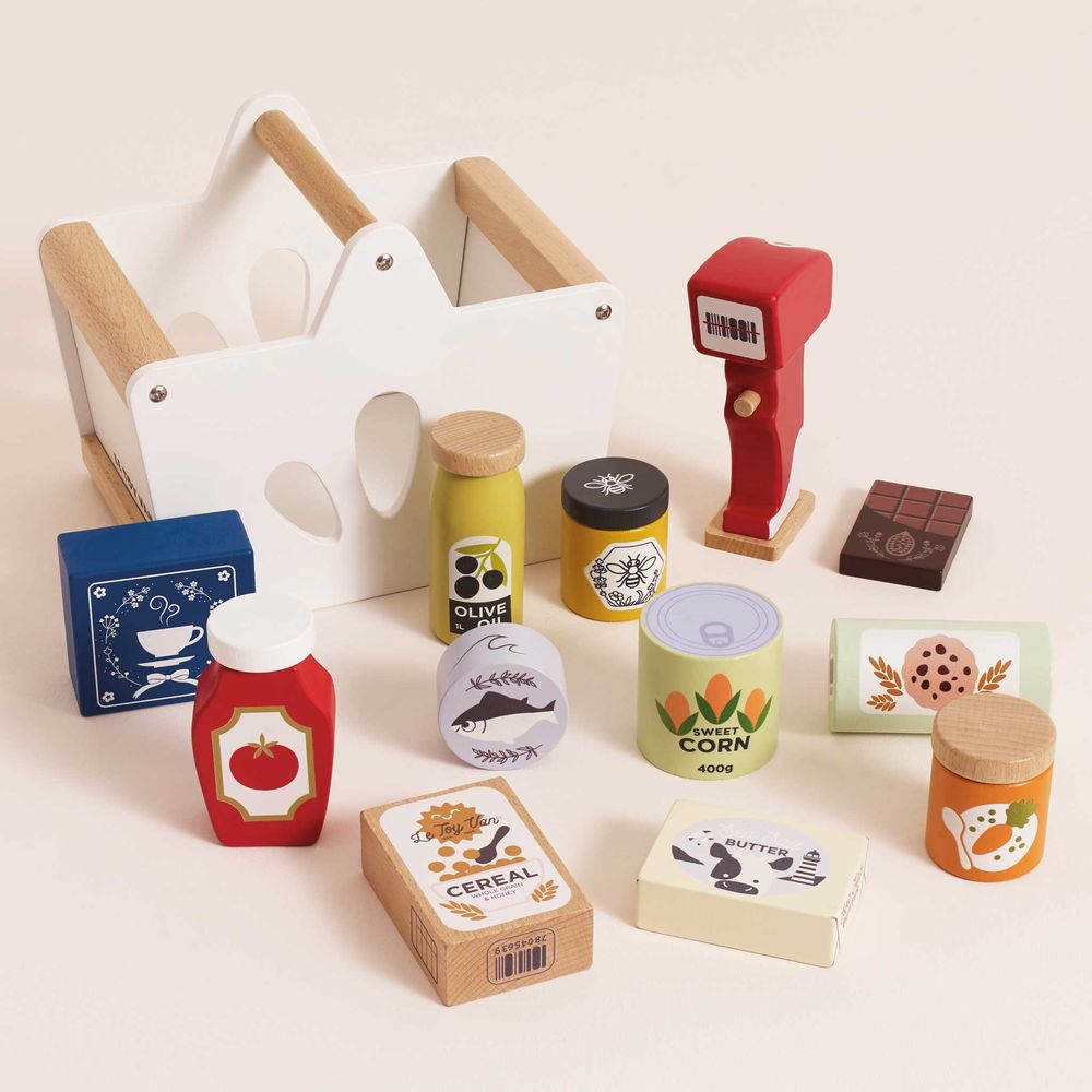 Le Toy Van - Groceries Set & Scanner - Preschool