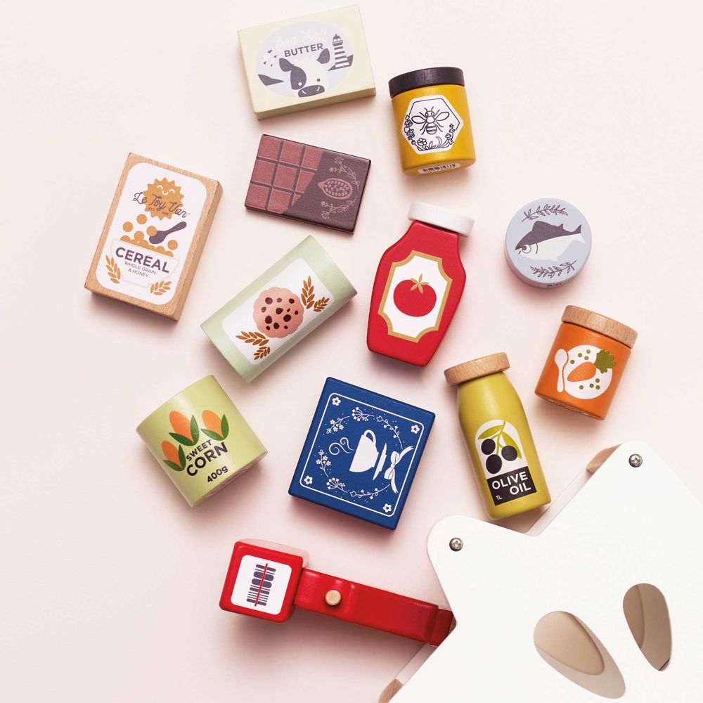 Le Toy Van - Groceries Set & Scanner - Preschool