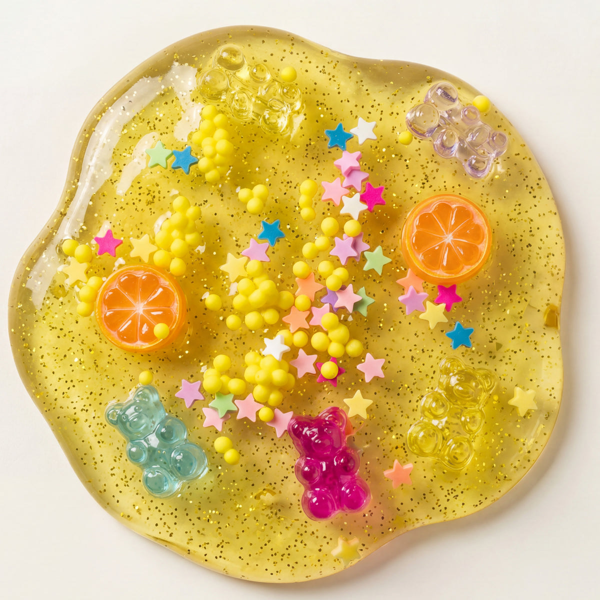 FAO Schwarz - Gummy Goo Slime – Lemon Squish Clear Slime - Creativity