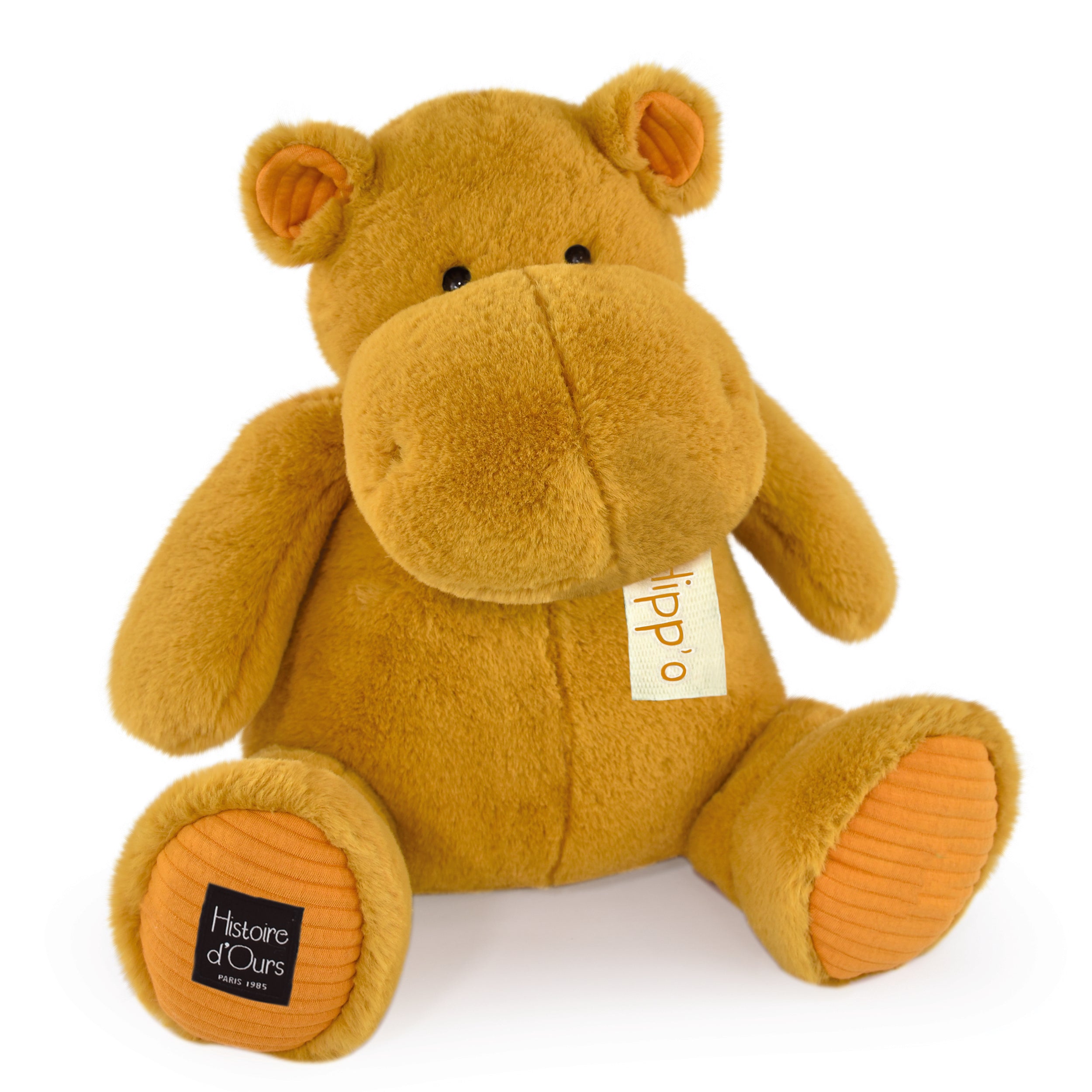 Hippo Plush - Ochre