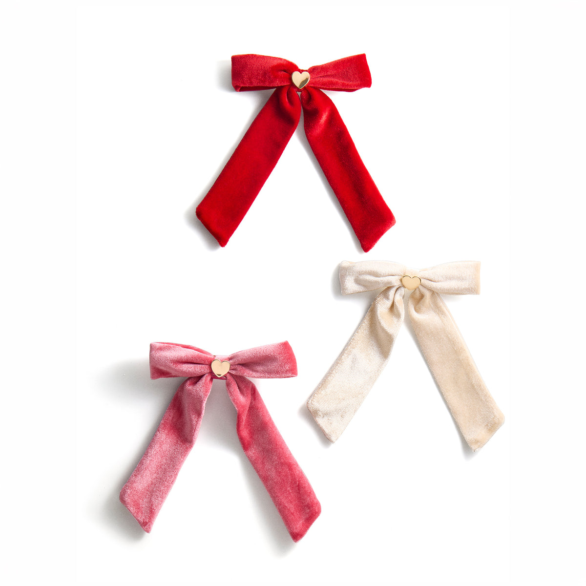 Minibar by BaubleBar - Hair Bow Set of 3 - Trend Accessories