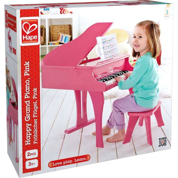 Hape - Happy Grand Piano - Pink - Music